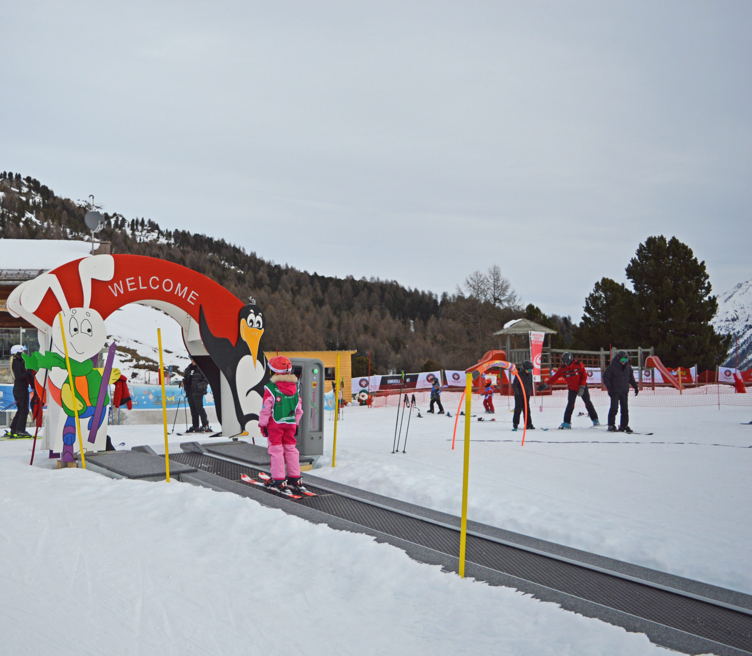 Nastro trasportatore team service carpet Saint Moritz